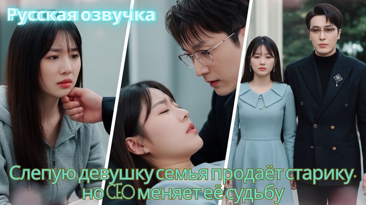 Слепую девушку семья продаёт старику, но CEO меняет её судьбу #дорама #2025