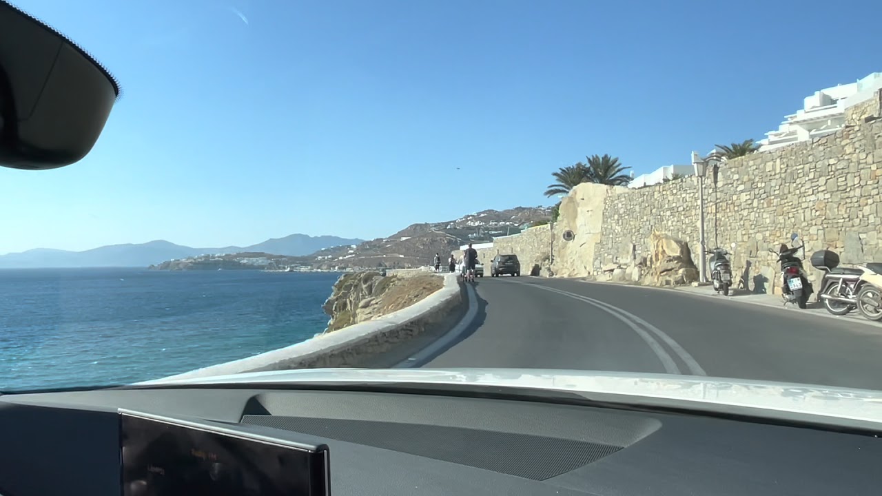MYKONOS - AIRPORT TO NEW PORT 2021🤩✌️!