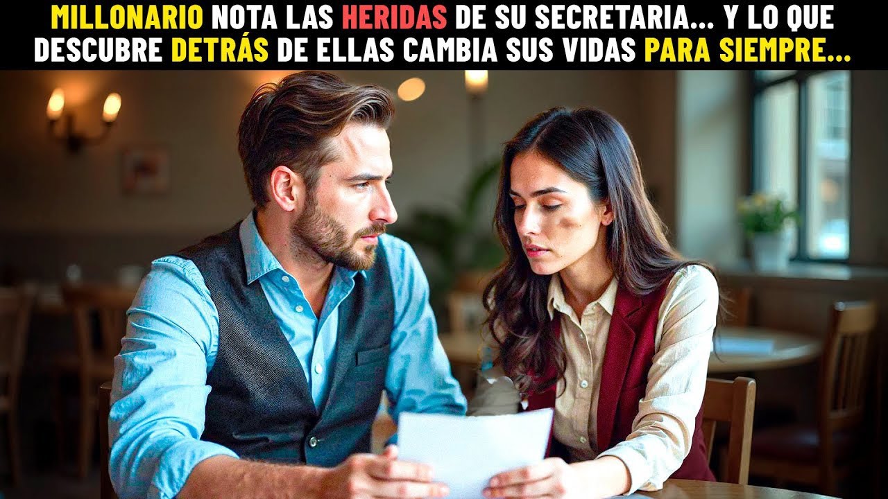 MILLONARIO NOTA LAS HERIDAS DE SU SECRETARIA… Y LO QUE DESCUBRE DETRÁS DE ELLAS CAMBIA SUS VIDAS...