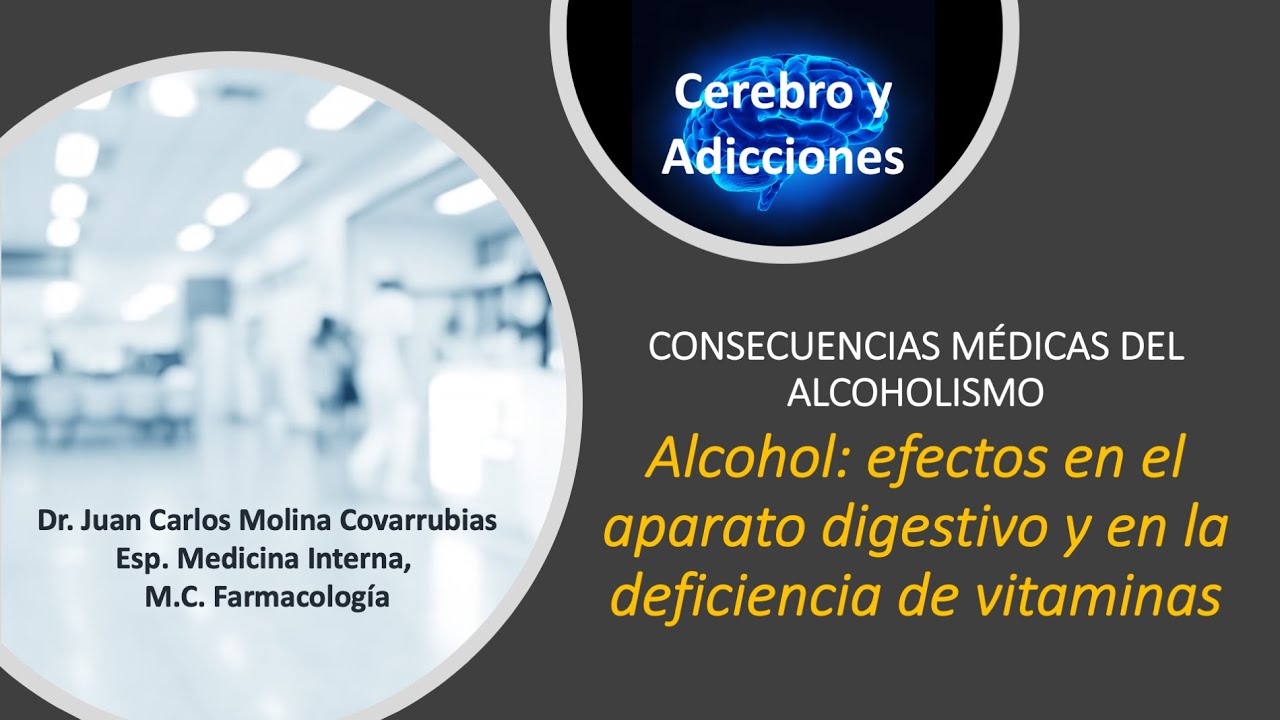 Alcohol - Efectos en el aparato digestivo, hígado, páncreas y en la deficiencia de vitaminas
