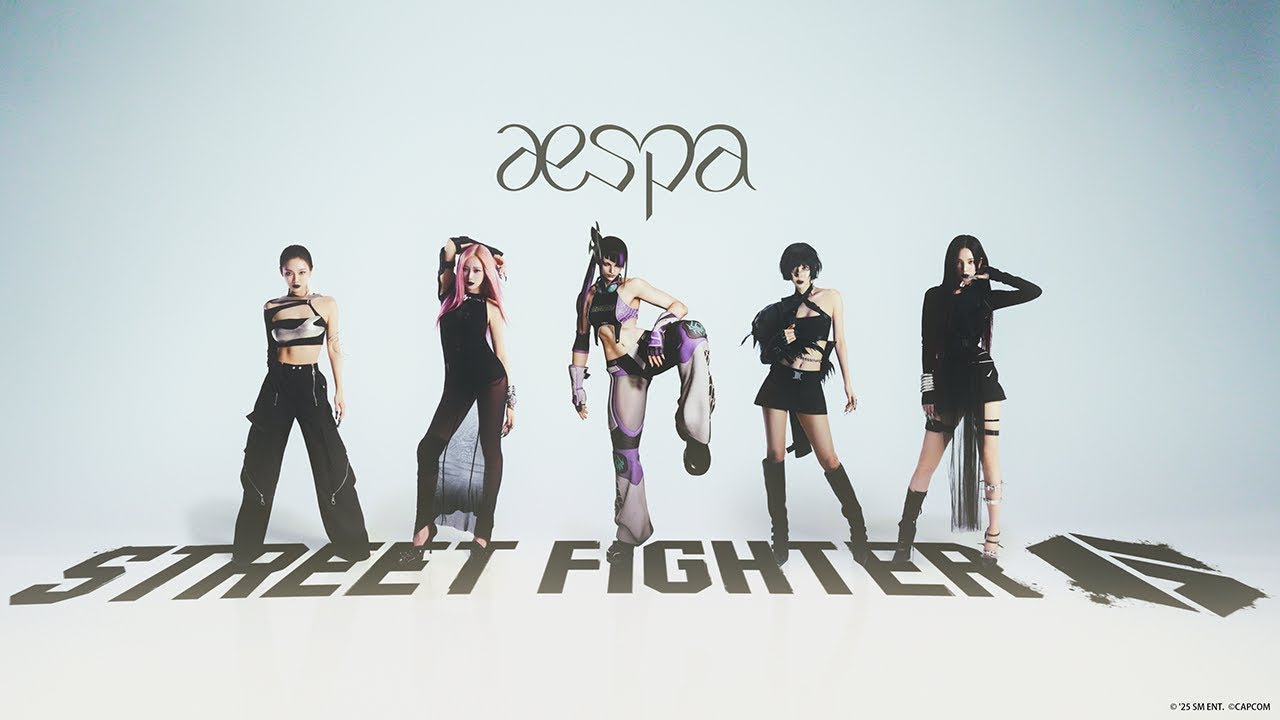 Découverte De La Collaboration Street figther 6 x aespa