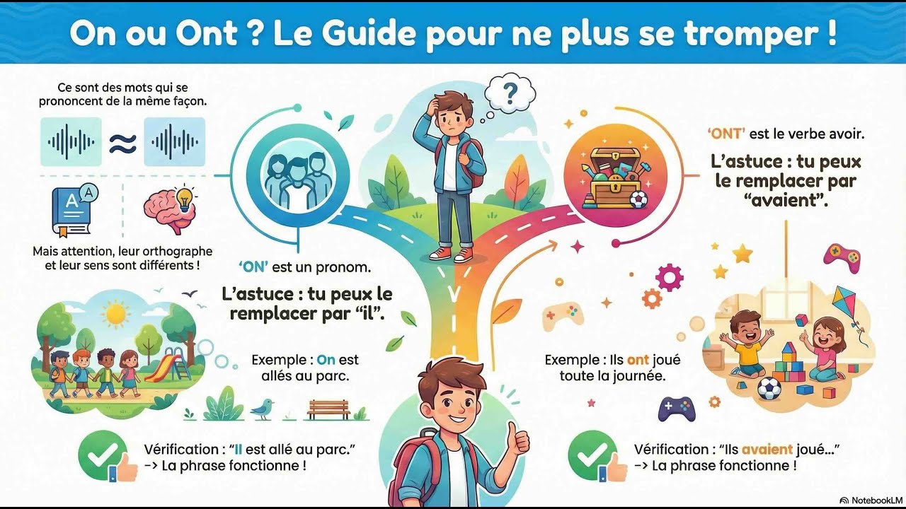 Homophone ON et ONT