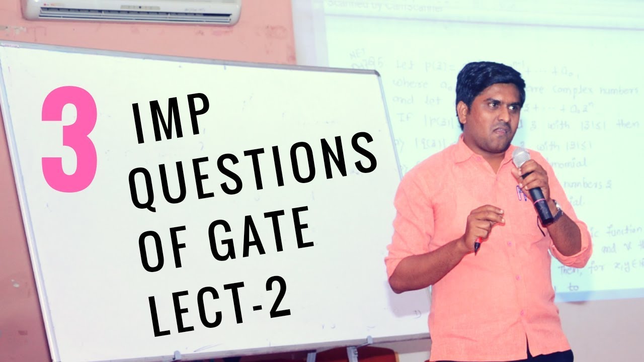 3 Questions of CSIR NET/ GATE Mathematics|complex analysis video lectures