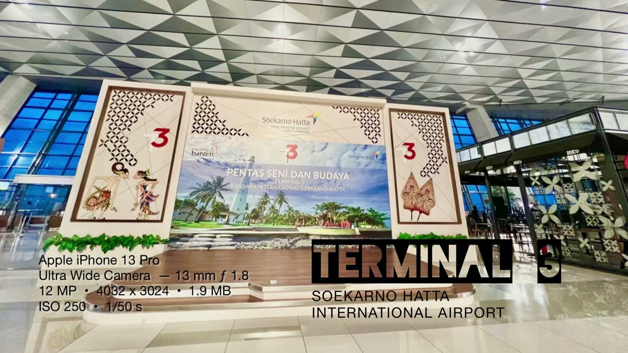 Jakarta Ambient | Terminal 3, Soekarno-Hatta International Airport