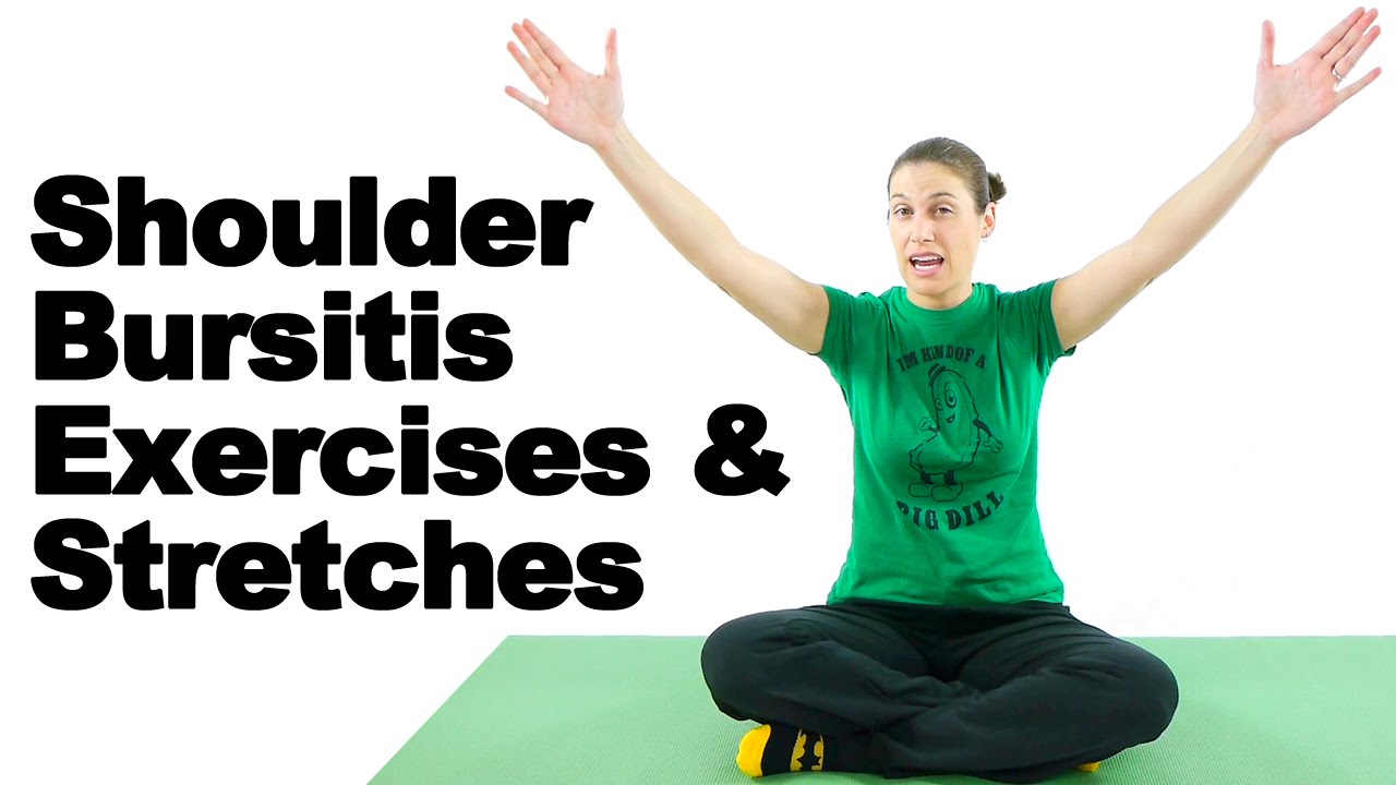 Shoulder Bursitis Exercises & Stretches - Ask Doctor Jo