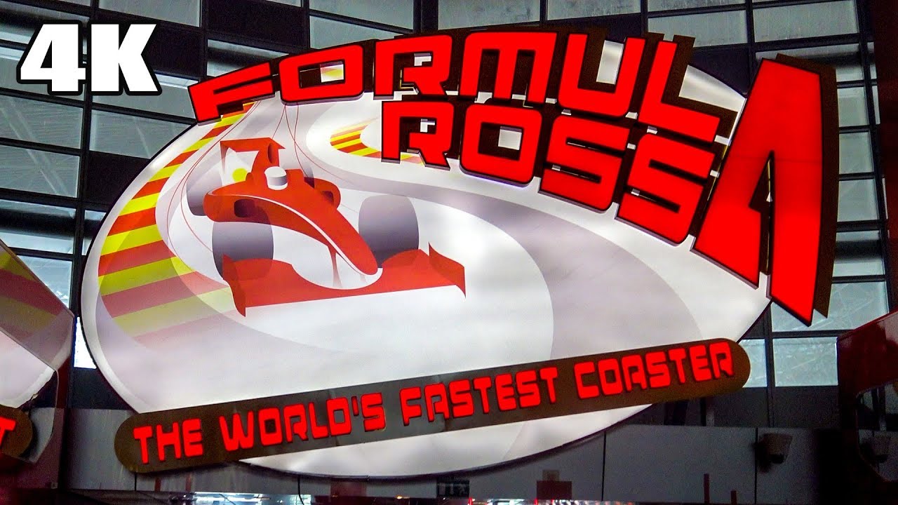 World's Fastest Roller Coaster! AMAZING 4K Multi-Angle Onride POV! Formula Rossa Ferrari World UAE