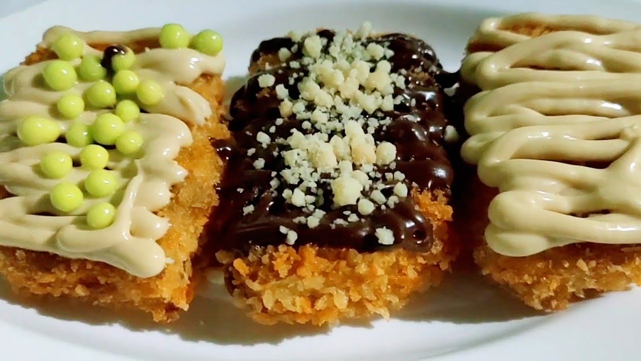 NUGGET PISANG TANPA TELUR CRISPY DILUAR LEMBUT DI DALAM !!!