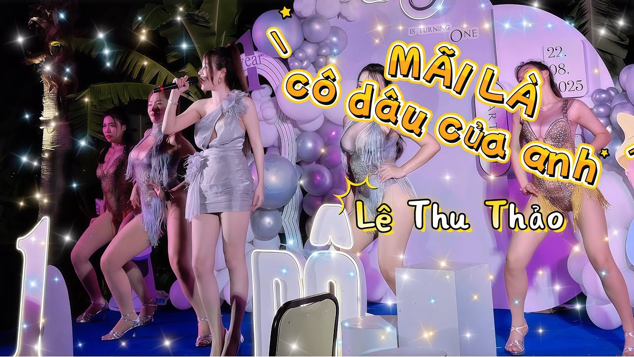 M&Atilde;I L&Agrave; C&Ocirc; D&Acirc;U CỦA ANH REMIX- L&Ecirc; THU THẢO live tiệc th&ocirc;i n&ocirc;i RESORT ALIBU NHA TRANG
