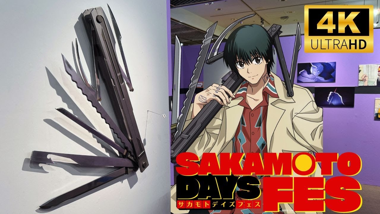 Nagumo & Osaragi Weapons in Real Life – Sakamoto Days Fes Osaka Tour