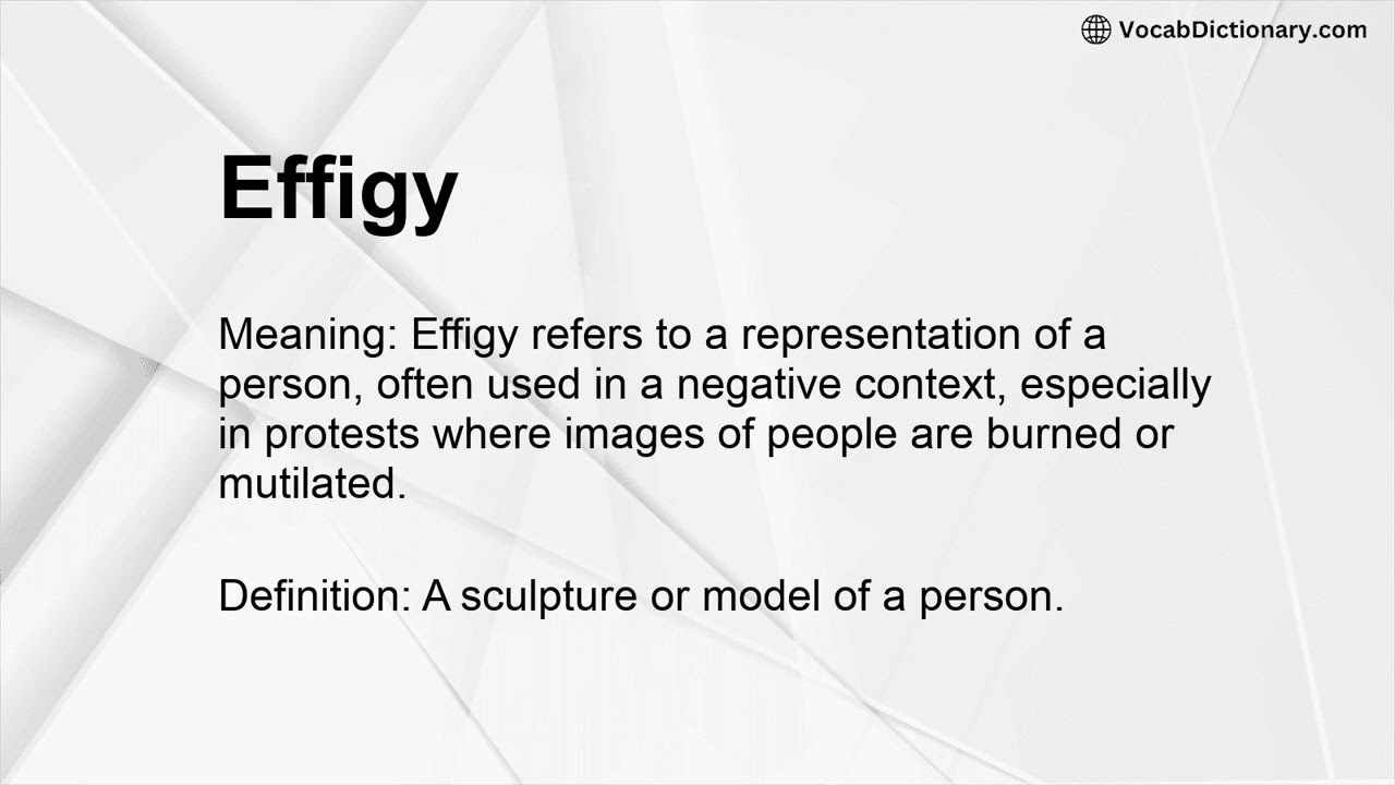 Effigy Meaning