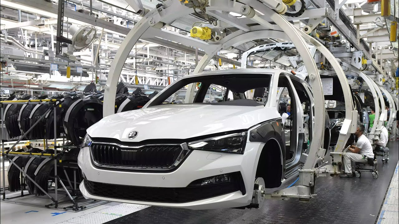 &Scaron;KODA FACTORY &Scaron;KODA KVASINY PRODUCTION VIDEO