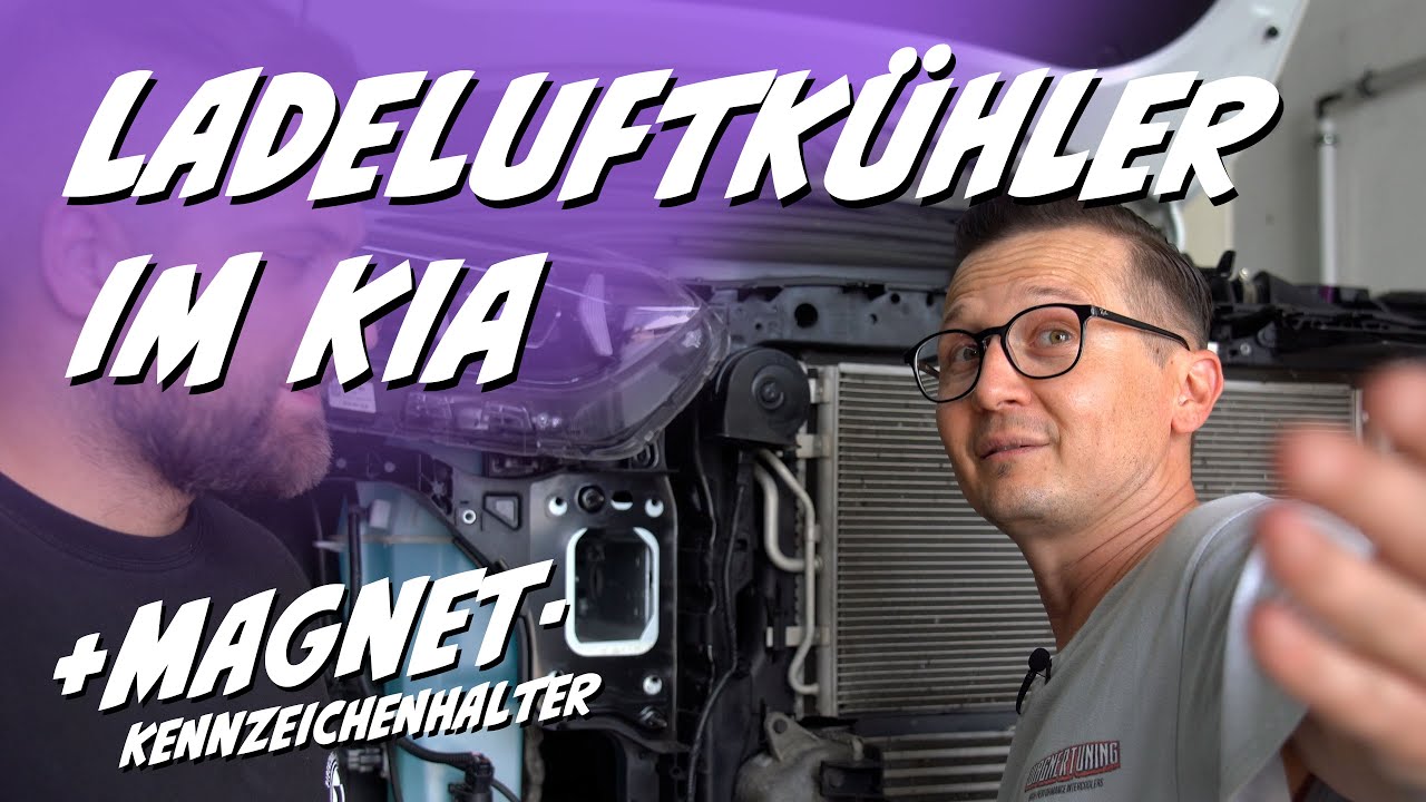 Upgrade für die Kühlung im Kia ProCeed GT | Wagner Ladeluftkühler & Magnet-Kennzeichenhalter
