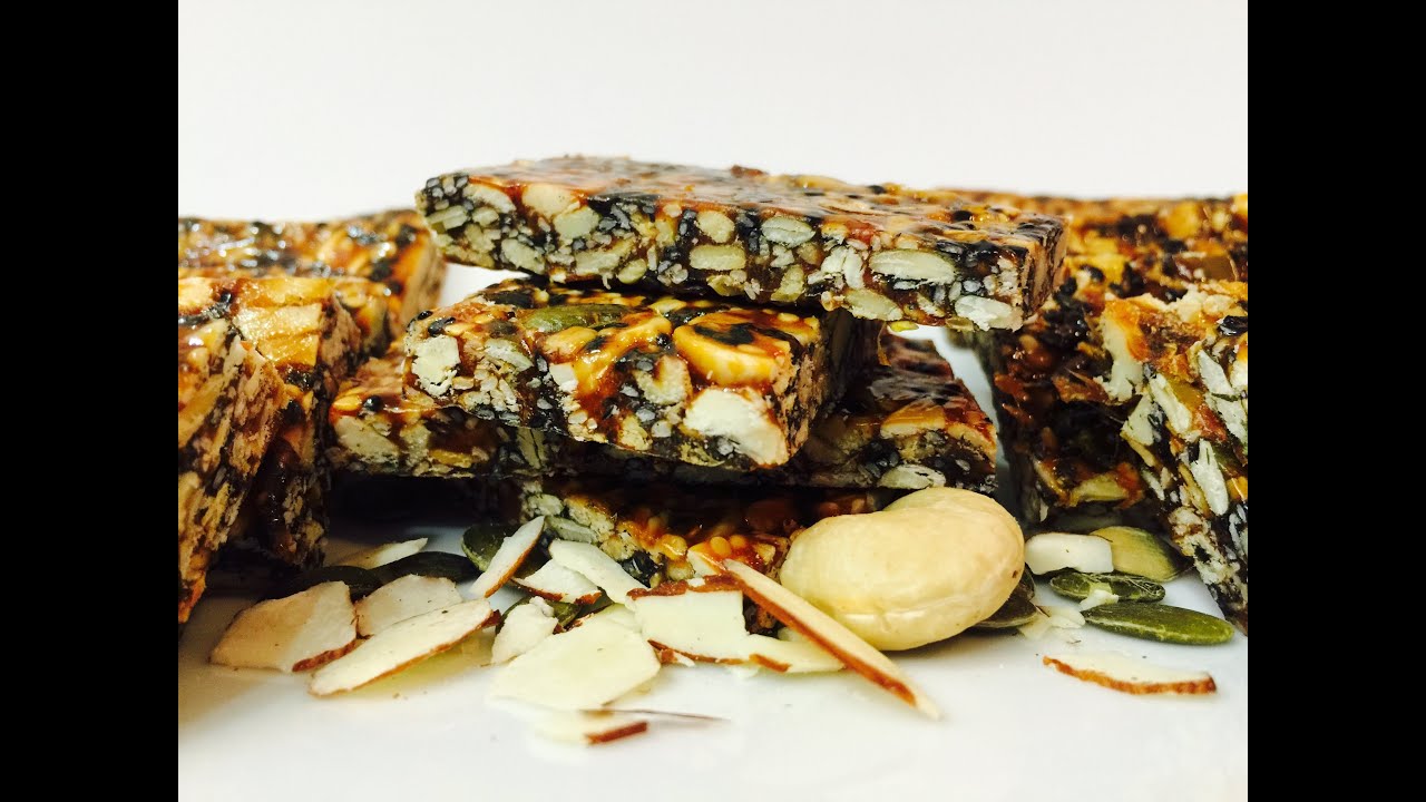 Super healthy and Natural Power Bars made with Jaggery