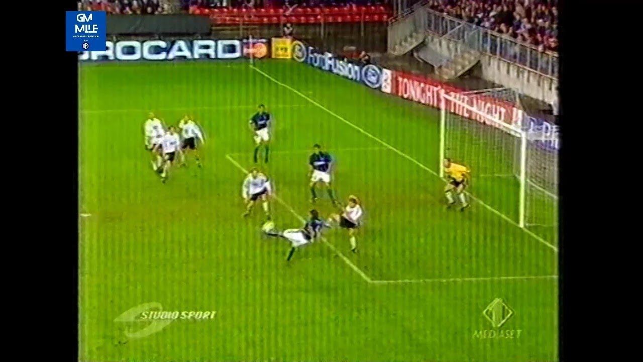 2002-03 (1^ Fase - Gruppo D - 1^ #CL - 17-09-2002) Rosenborg-INTER 2-2 Servizio StudioSport Italia1