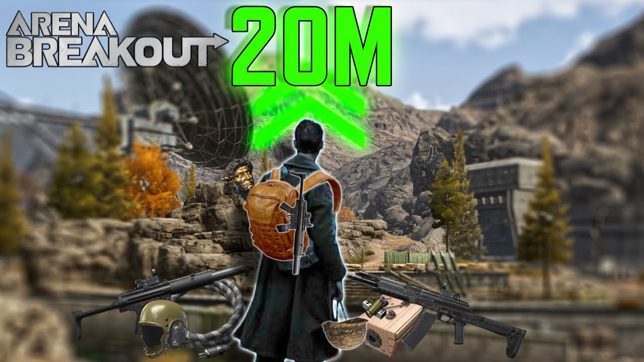 0 to 20M on new F2P account part 4 - Arena Breakout