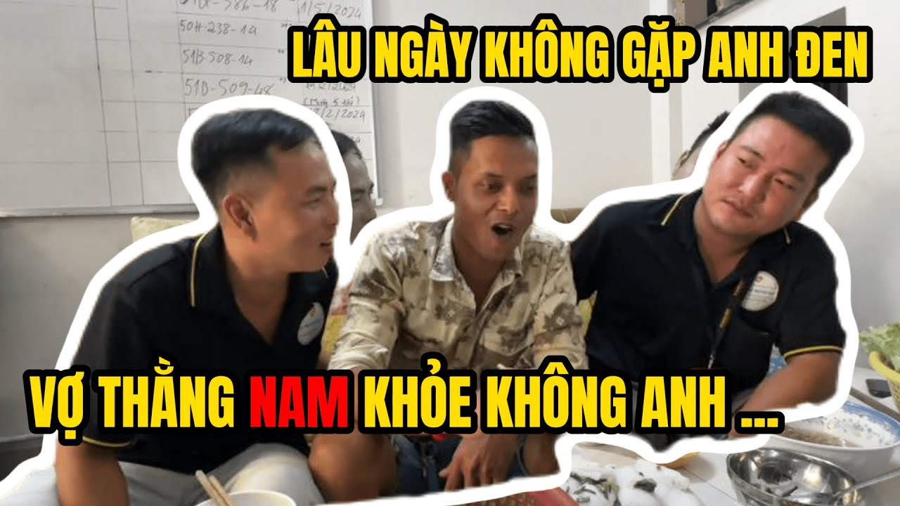 Đen nhỏ lâu lâu ghé thăm anh em mà bị gài, chuyến này tới công chuyện à