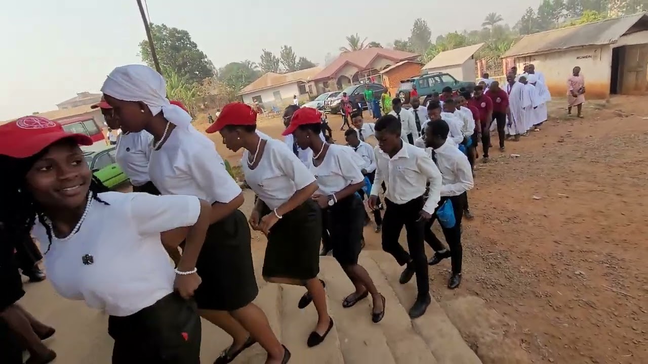 CYF NTATURU.  Procession song at the 2023 Rally. processing with the National Flag.