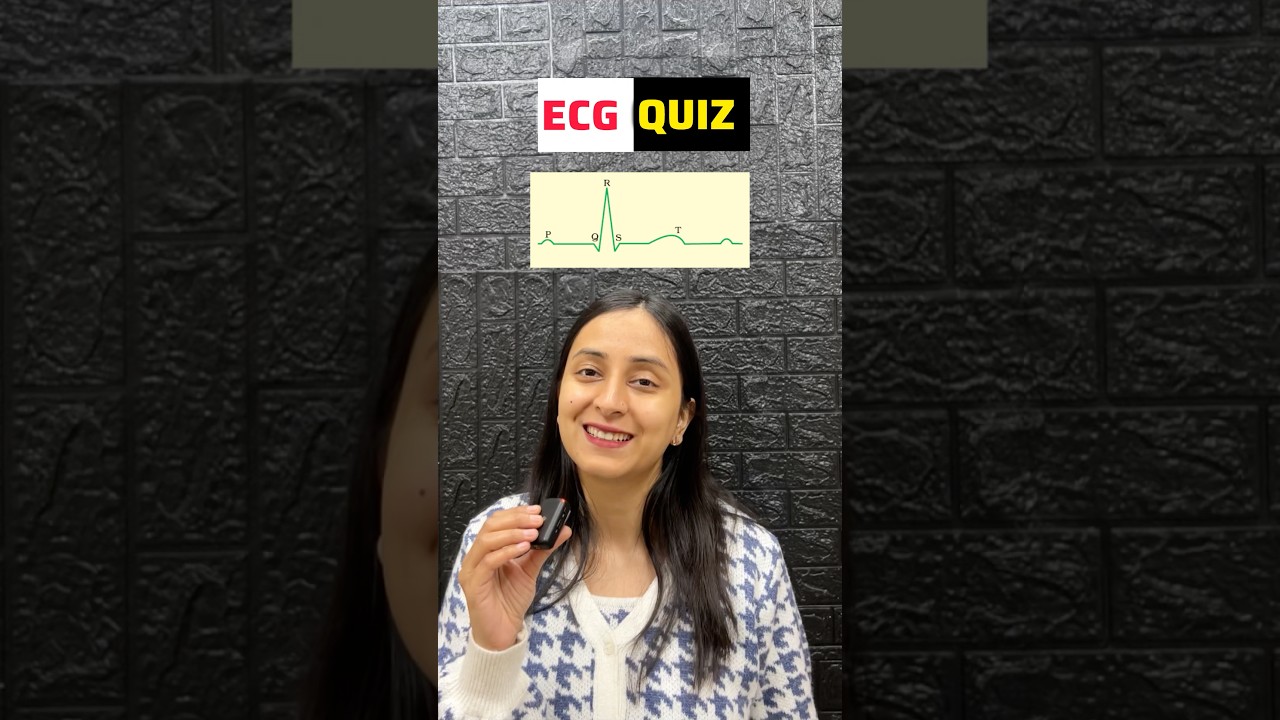 How well do you know &ldquo;ECG&rdquo; #neetexam #study #quiz #neetbiology #reneet #neet2026 #ncert #revision