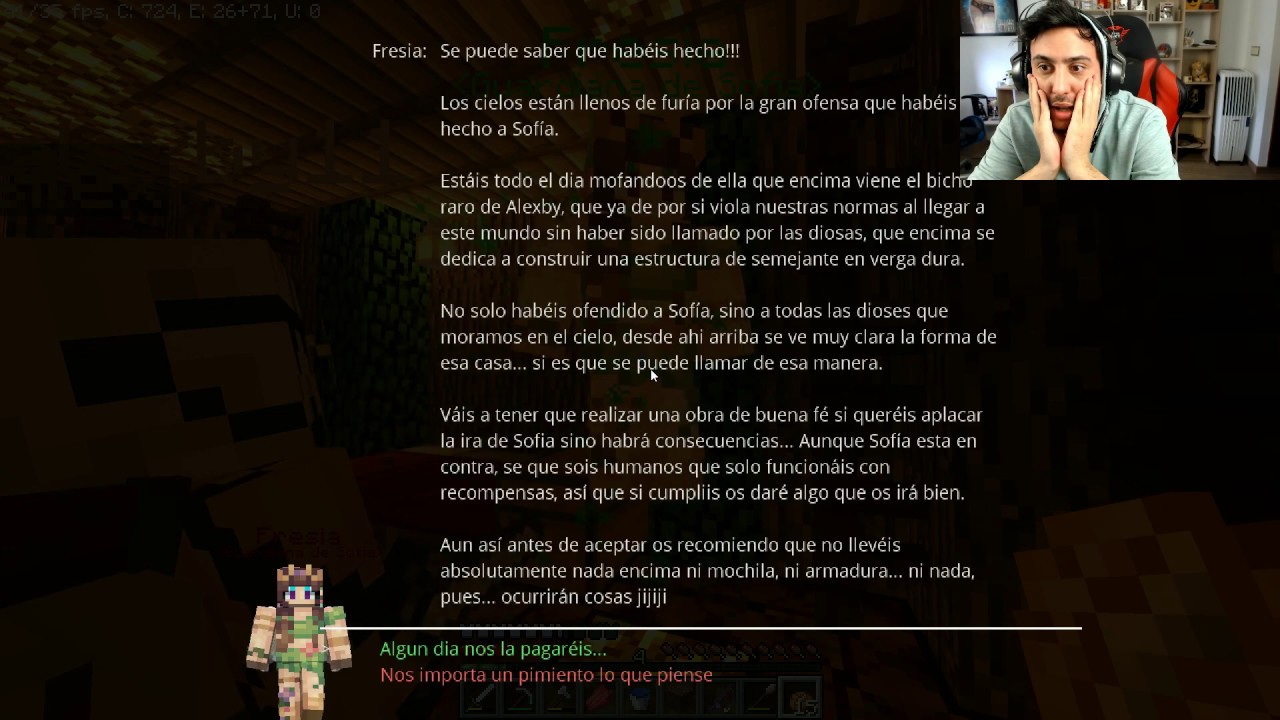 MINECRAFT PERO TODO SALE MAL! MINECRAFT MALDITO #14 | FARGAN