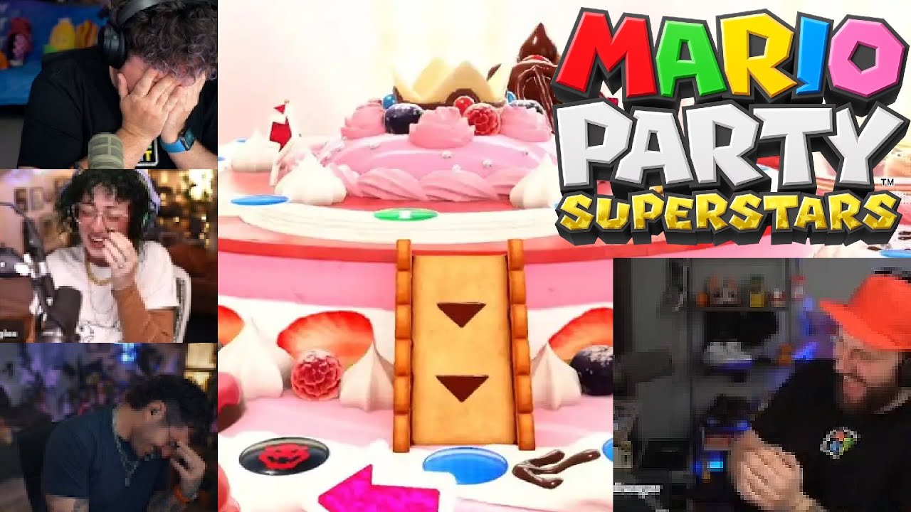 Chris Annoying Everyone During Mario Party