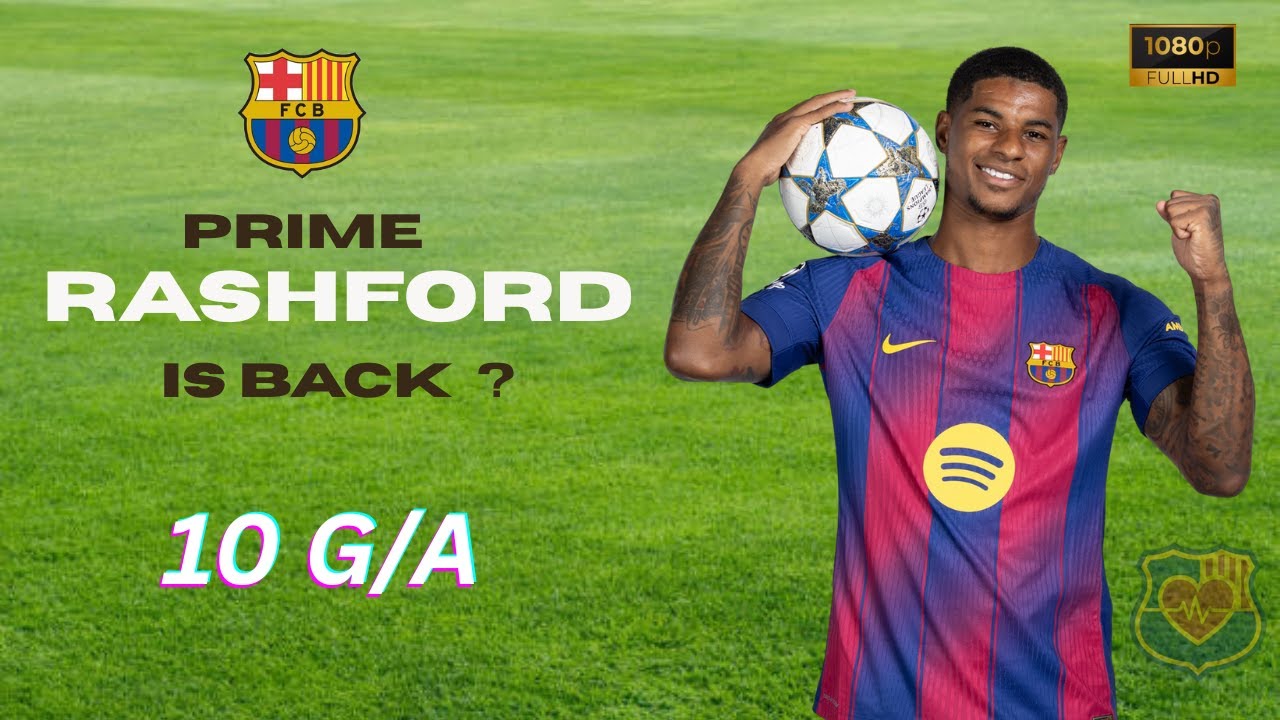 Marcus Rashford All 10 Goals & Assist for Barcelona 2025/26 seasons