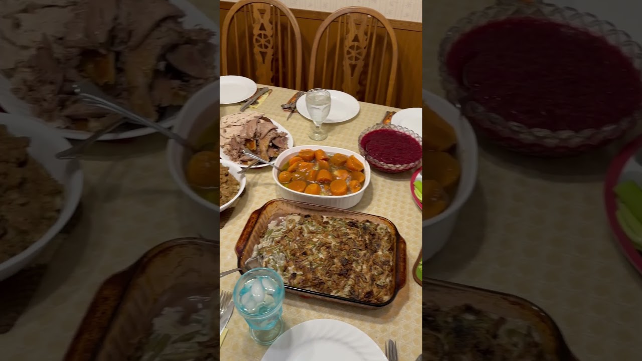 Traditional Thanksgiving Dinner #goodfood #thanksgiving #traditionaldish