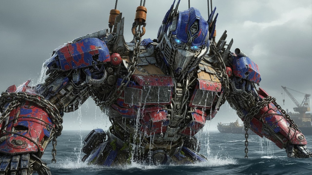 🚨 Lost for Decades 😱 | Epic Sea Rescue of Legendary Optimus Prime