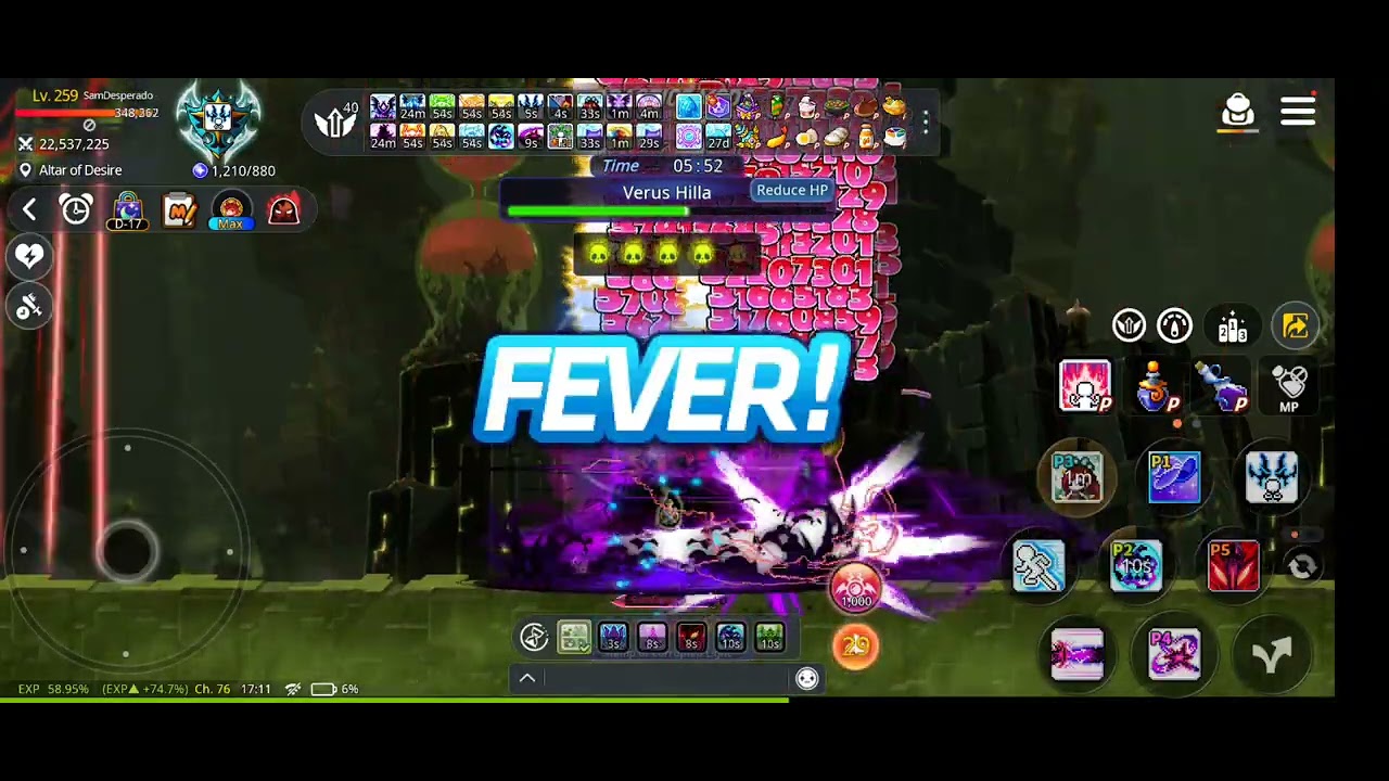 Maplestory M 🍁, Demon Avenger Single Verus Hilla