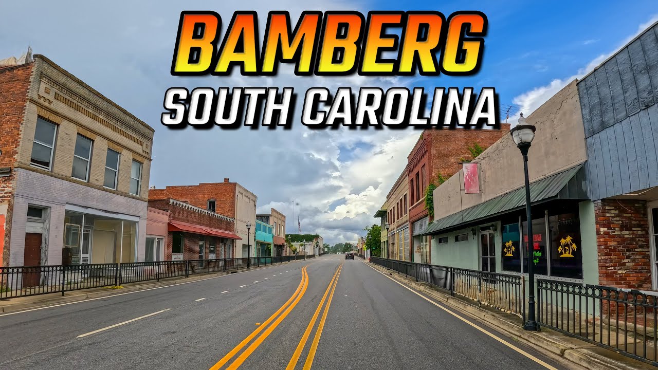 Bamberg South Carolina - Driving Through