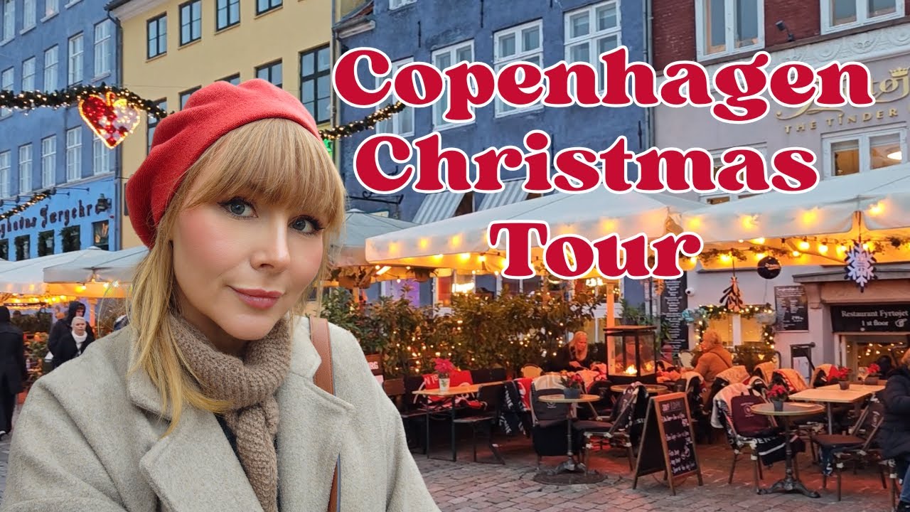 🎄 Soft Spoken Copenhagen Christmas Tour | Cozy ASMR Walk & Magical Winter Sights 🇩🇰✨