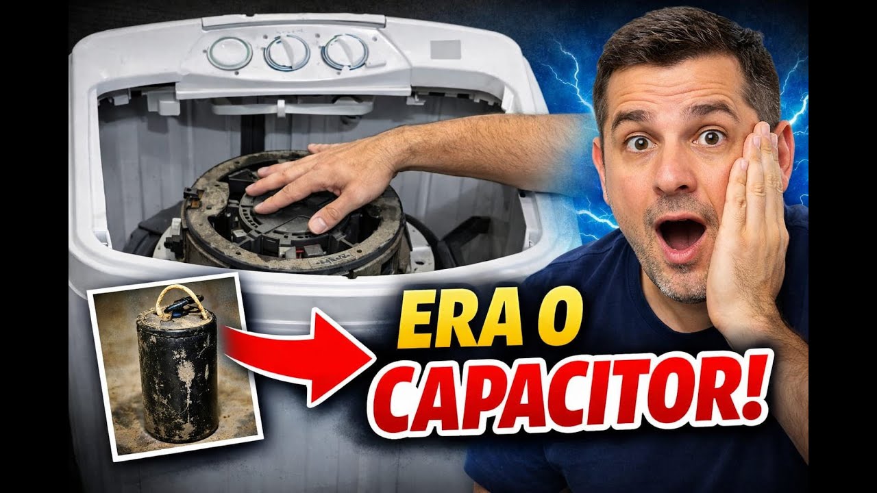 👉 Esse Tanquinho Só Ligava na Mão… Olha o Que Era! 😲