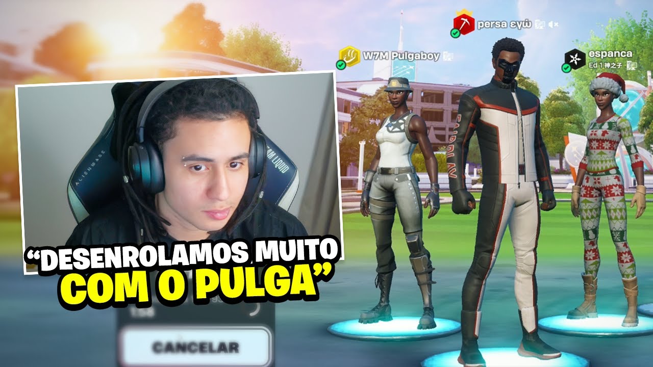 ADEUS DIGUERA? Felipersa joga com Pulga antes da FNCS!