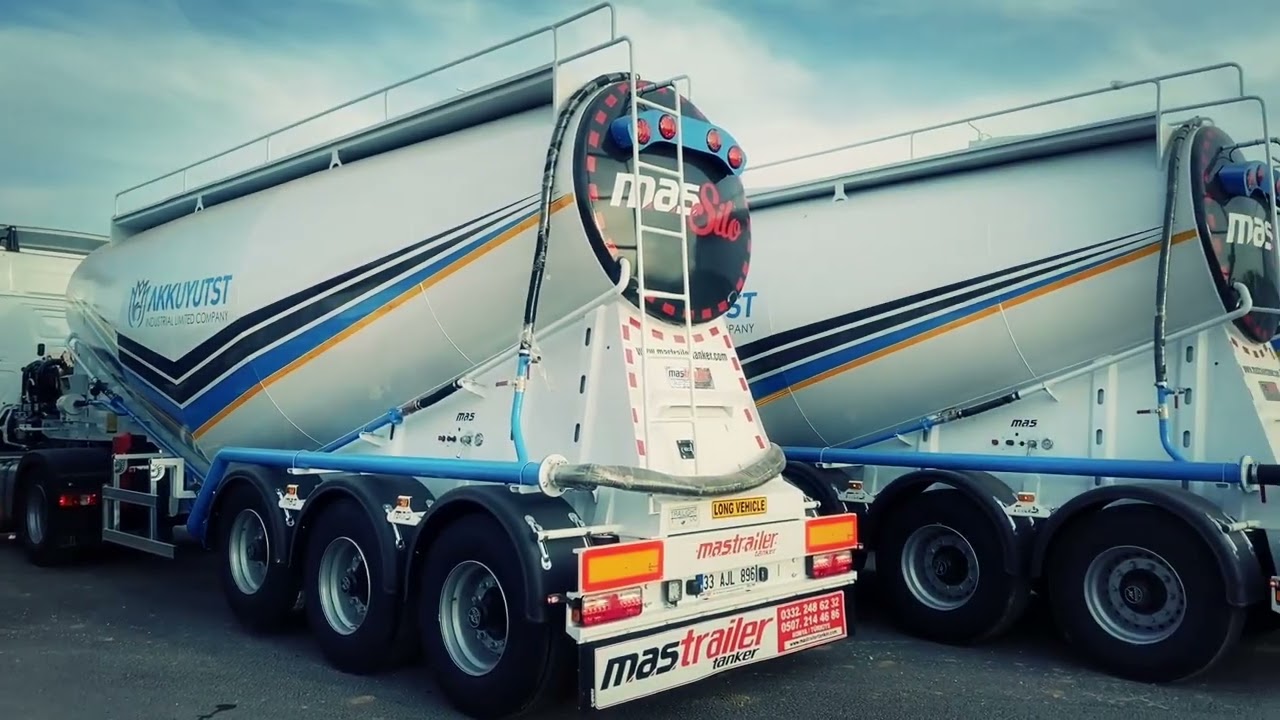 MAS Trailer Tanker - Cement Bulk Trailer Production -  Silobas Trailer &Uuml;retimi