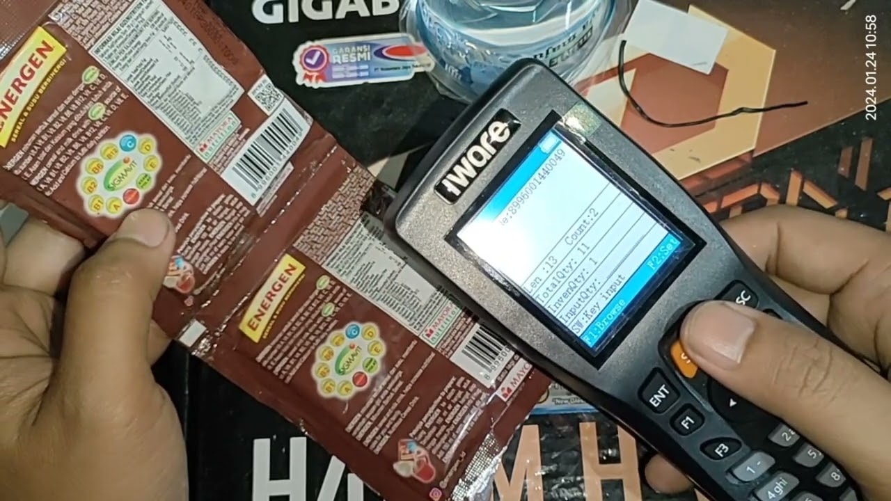Cara setting Output format di PDT DC108 dan Panduan settingan import Stock di IPOS