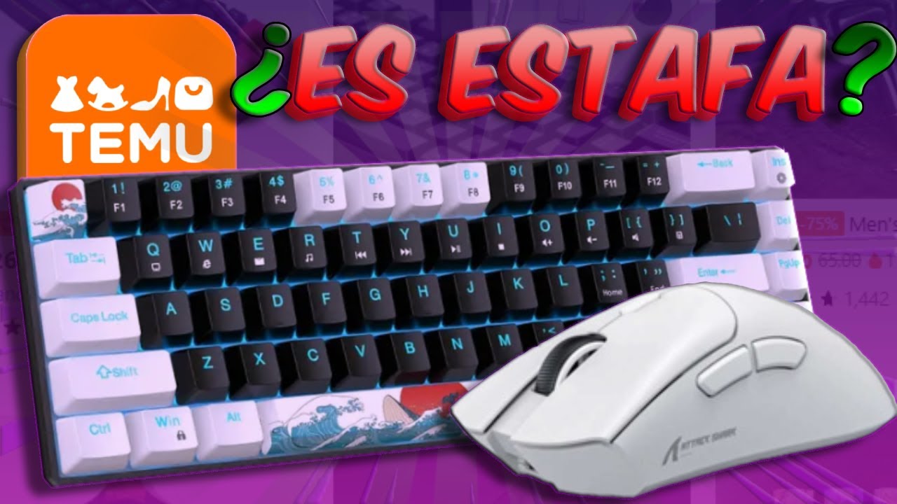 COMPRE PERIFERICOS GAMING de TEMU y esto es lo que llego...&iquest; Es ESTAFA?😡
