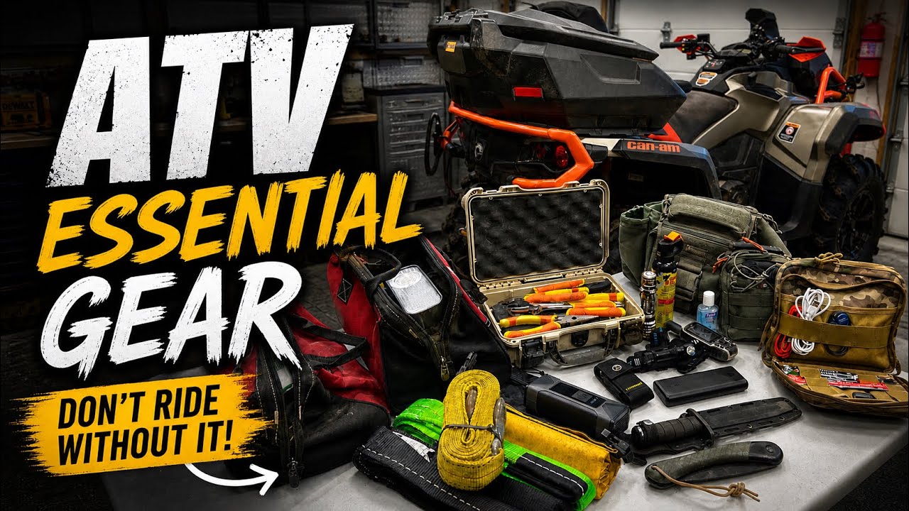 Essential ATV Gear For Off-Road Adventures – What’s In My Trunk?