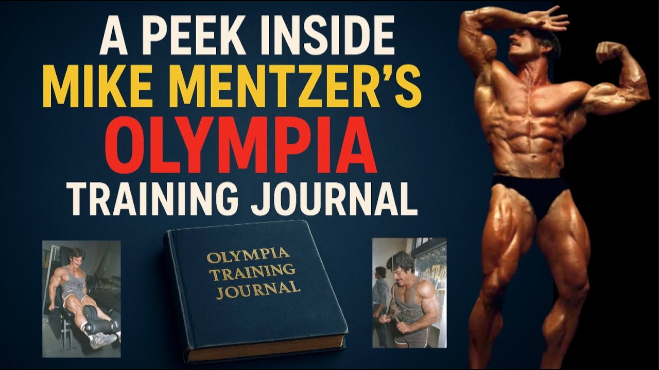 A PEEK INSIDE MIKE MENTZER'S OLYMPIA TRAINING JOURNAL #mikementzer  #gym  #training  #motivation