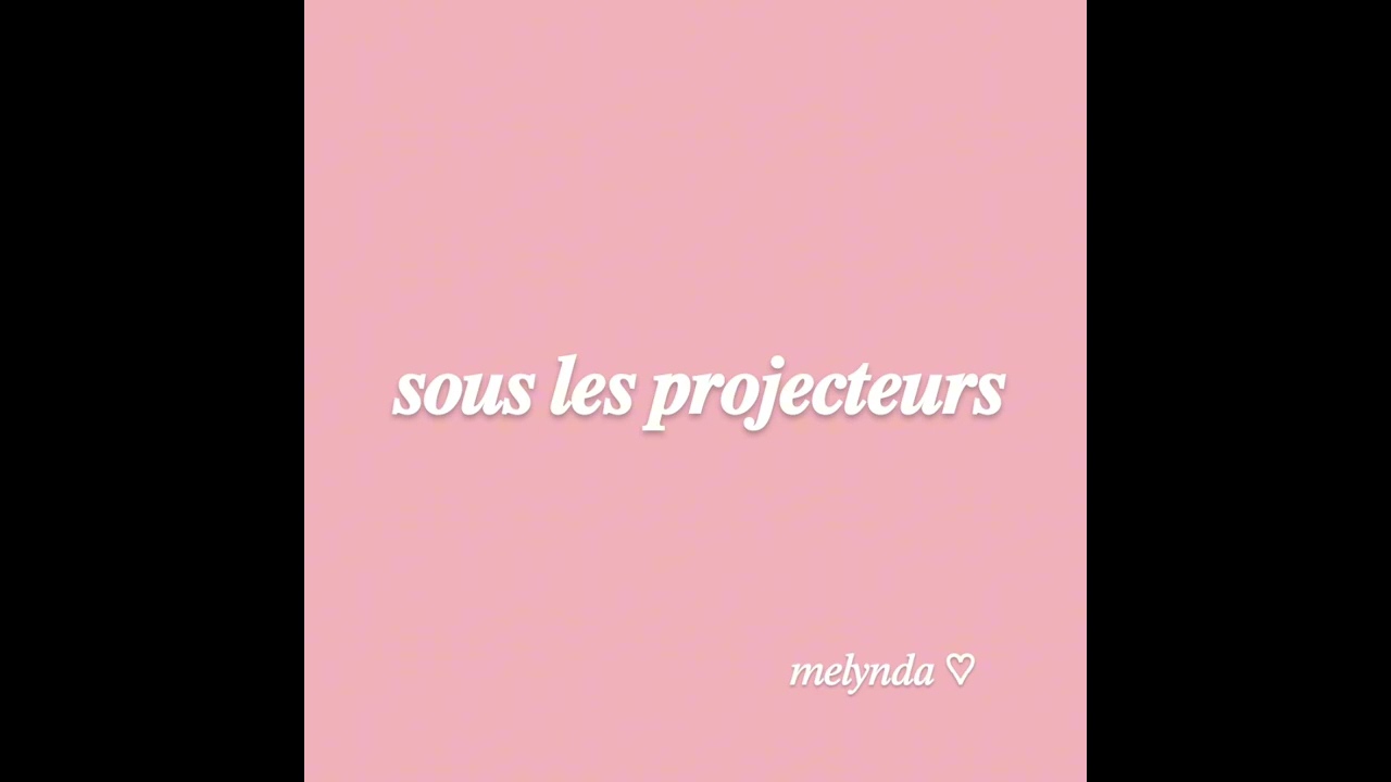 Sous les projecteurs - SHÆ