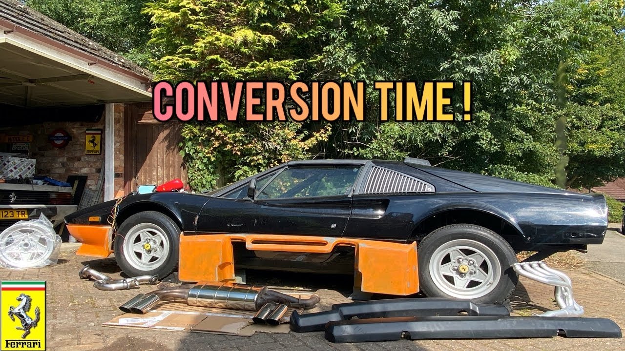 Making My Ferrari 308 Project Look and Sound Better - Conversion Time