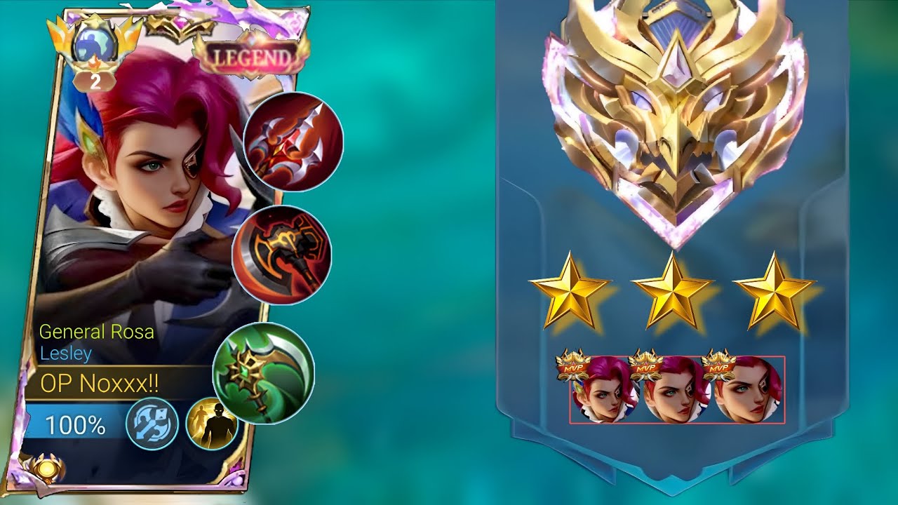 REASON WHY LESLEY IS BEST MARKSMAN!! ~ MLBB