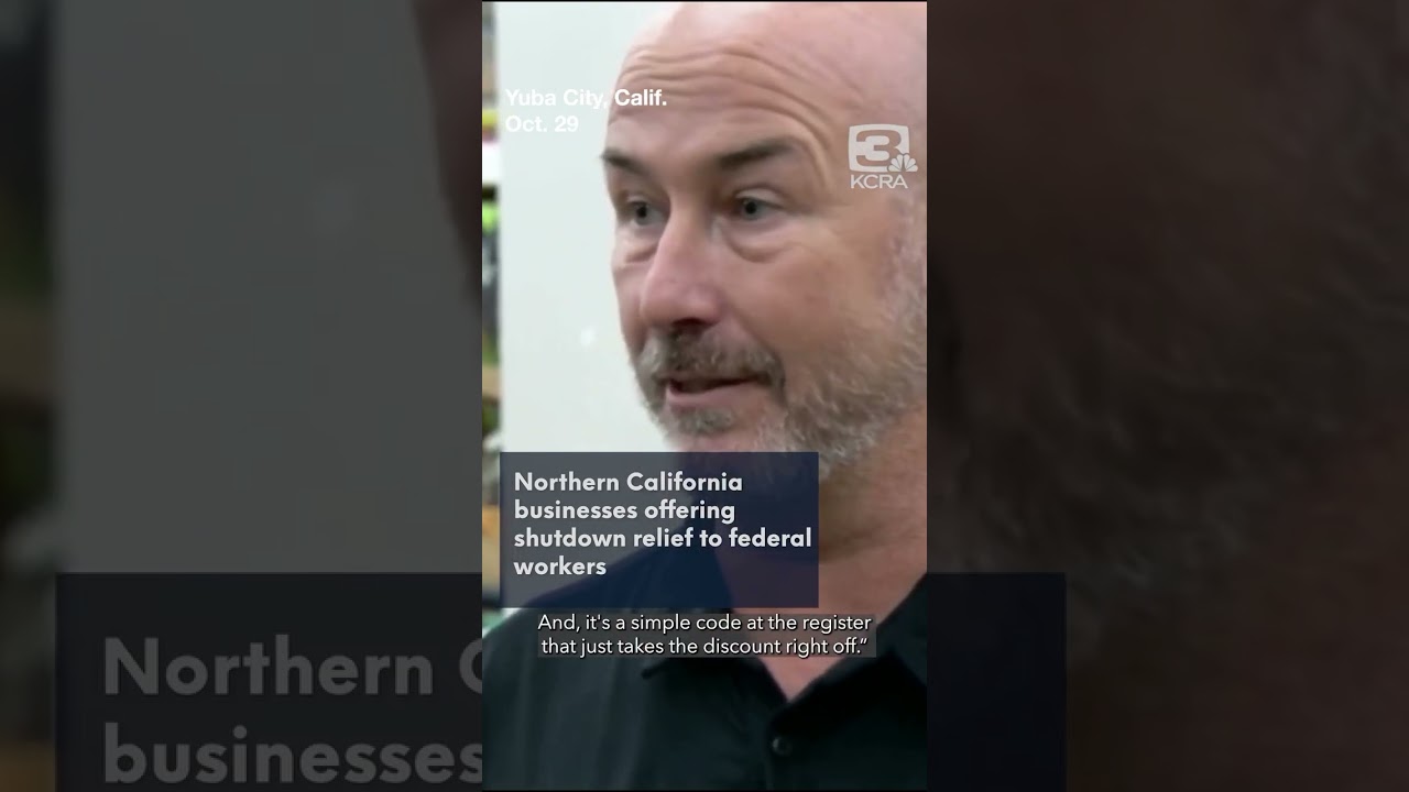 Northern California businesses offer shutdown relief to federal workers