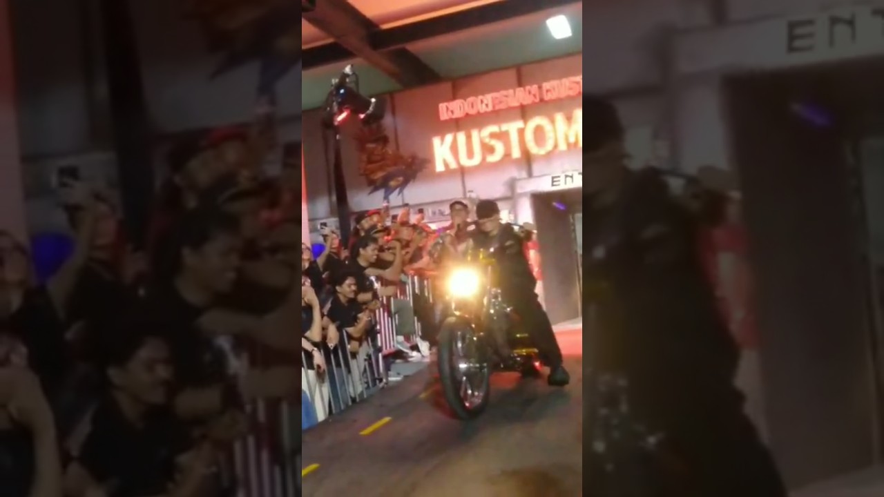 om Bingky Biker's Station seniman motor Custom