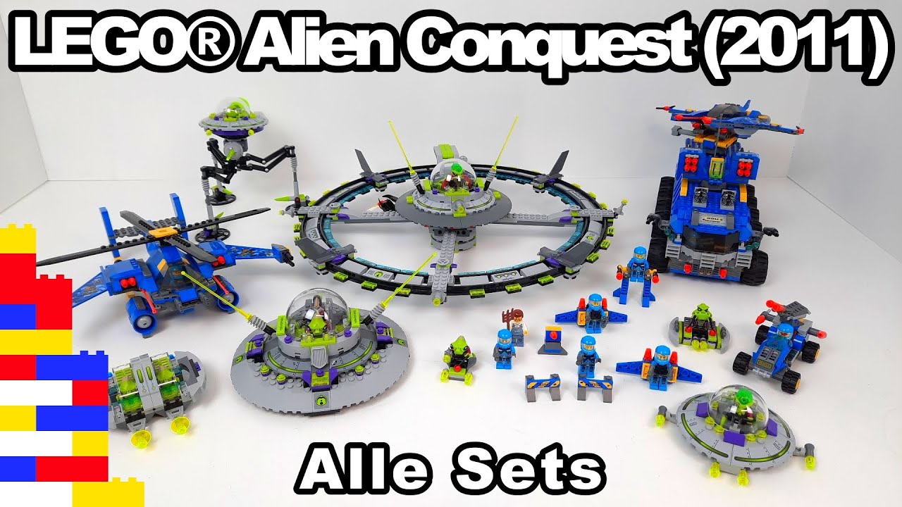 LEGO® Raumfahrt/Space - Alle Alien Conquest Sets 2011 [Theme]
