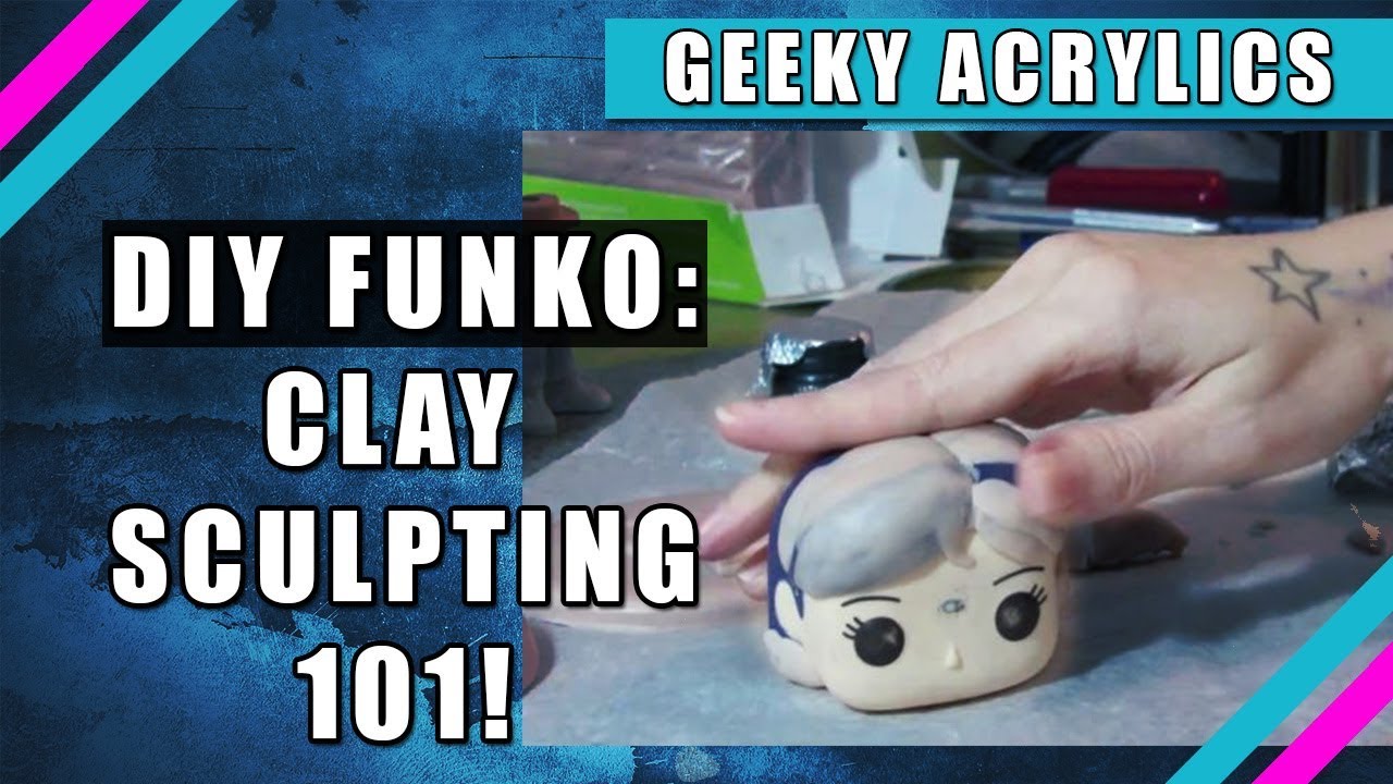 DIY Custom Funko Pop: Sculpting With Clay