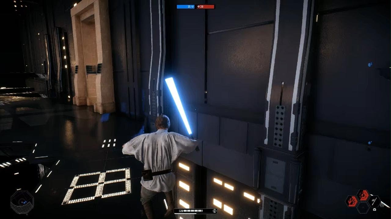Star Wars battlefront 2 || Luke Skywalker takes over blasters || HvV 
