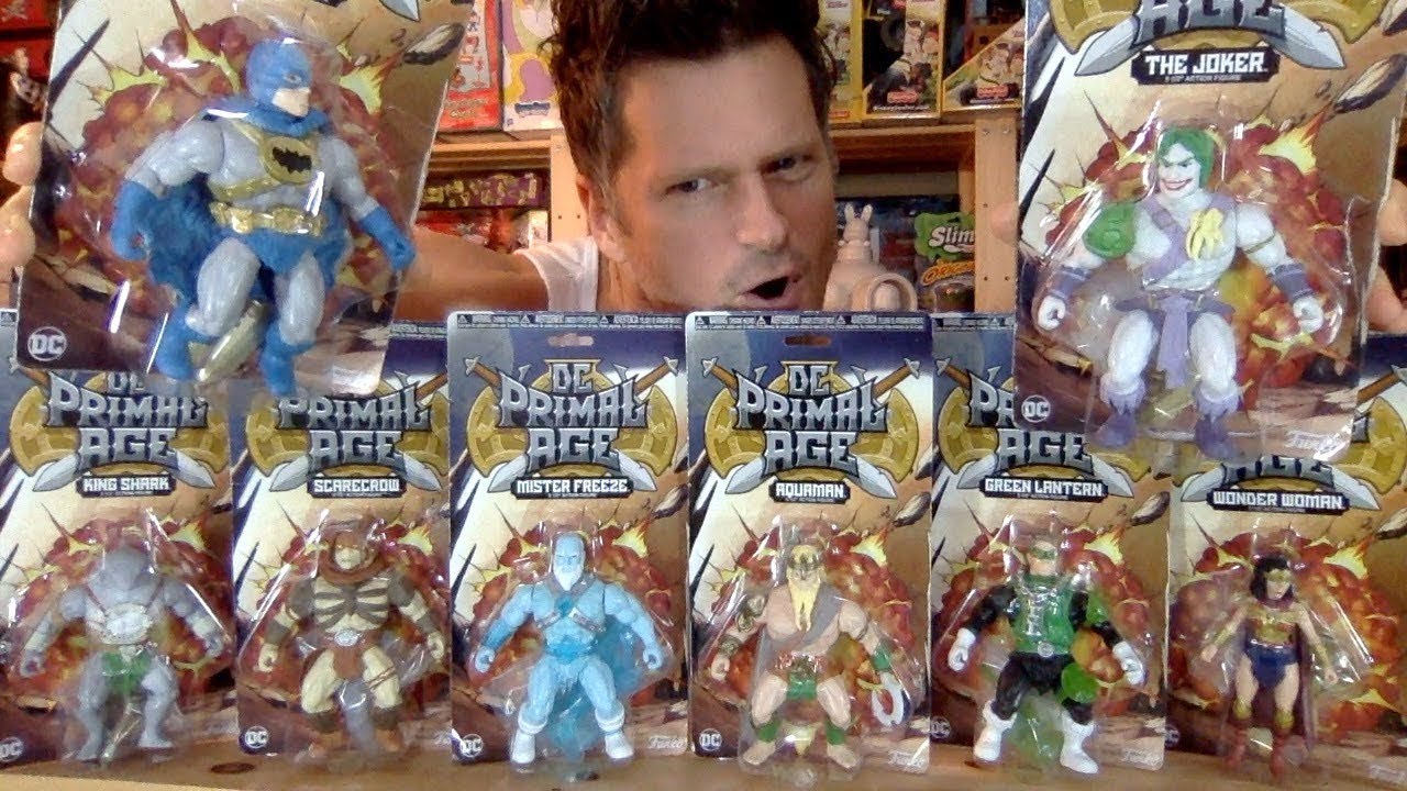 DC PRIMAL AGE FRAGILE FUNKO FIGURES COMPLETE COLLECTION UNBOXING REVIEW