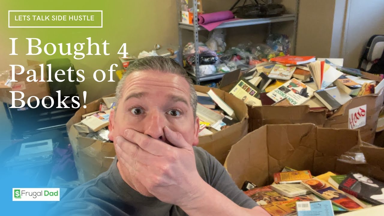 Buying 4 Pallets of Used Books: Profitable Reselling Haul!