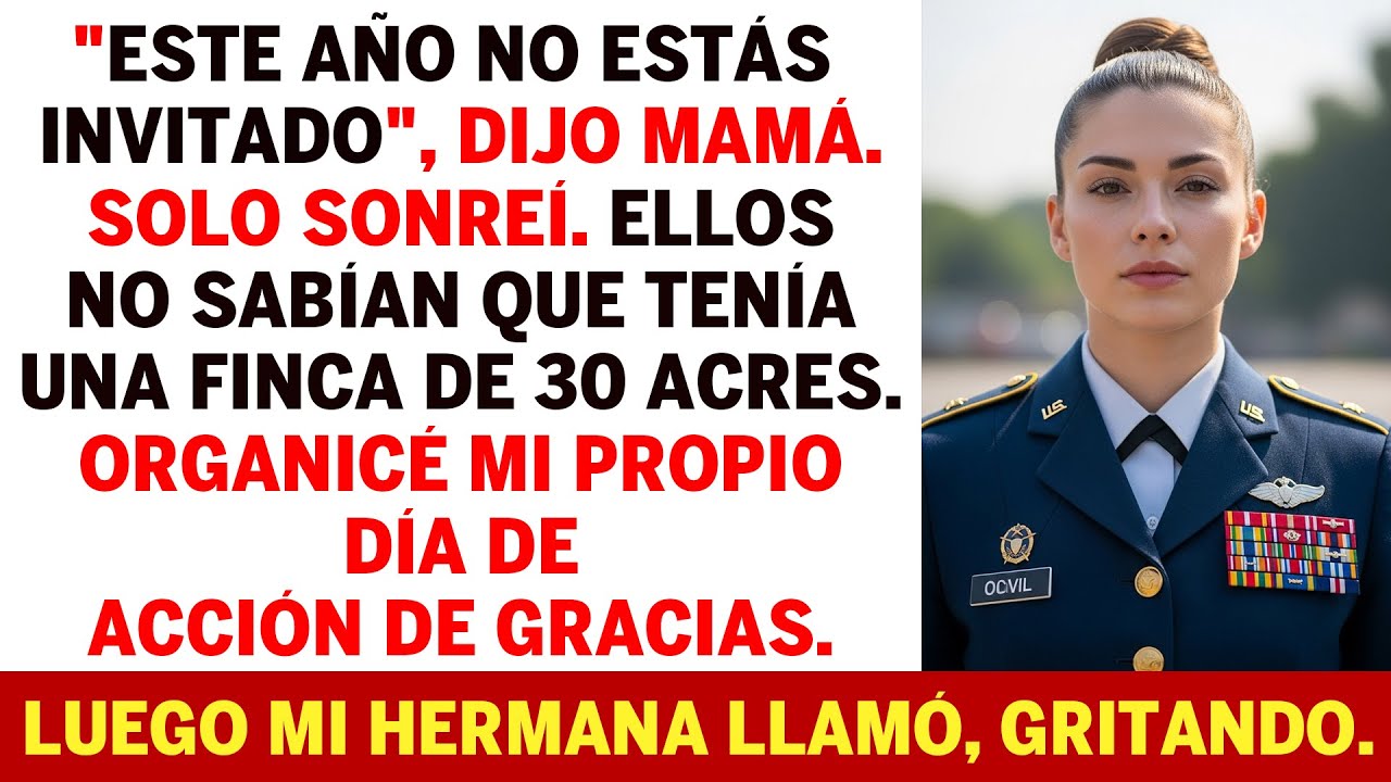 Fui Excluido Del Día De Acción De Gracias Por Mi Familia, Así Que Celebré El Mío En Mi Finca De ...