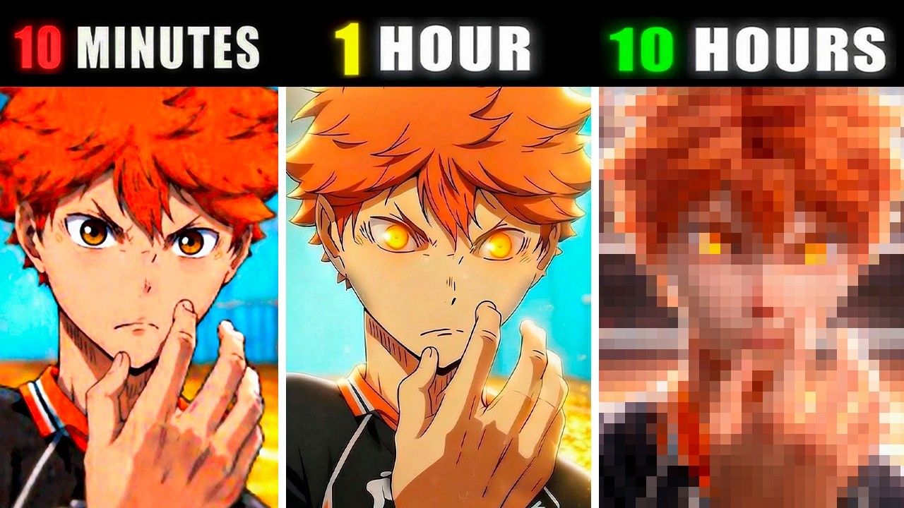 I Edited The SAME Clips In 10 Minutes, 1 Hour and 10 Hours