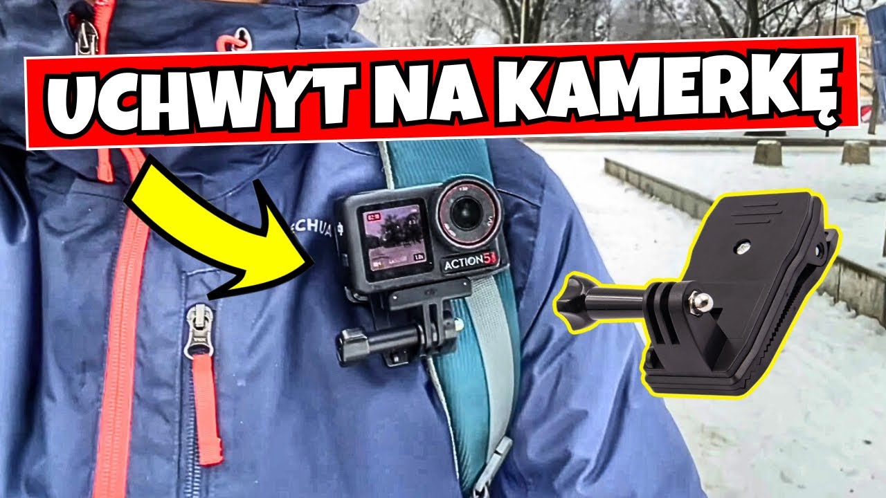 Idealny uchwyt do Dji Action na wędrówki! Zobaczcie jak to wygląda 😎